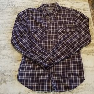 Vince. Plaid Shirt, Size M